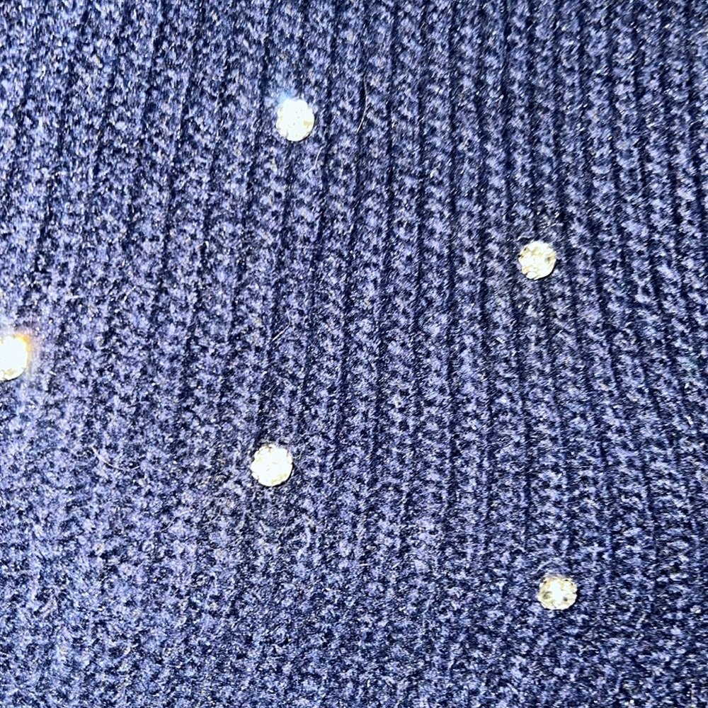 EXPRESS Reversible Rhinestone Twist Sweater Small - Picture 5 of 6